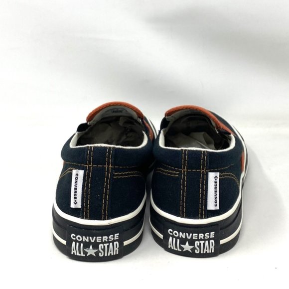 Converse Ctas Slip On Low Top Canvas Black Women Sneakers Custom 171852C-BLKORG - Picture 5 of 10